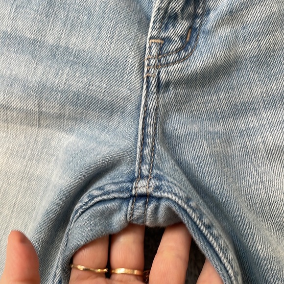 Abercombie & Fitch Jeans Women's 0 Regular Boyfriend Straight Distressed Cotton - Picture 8 of 16